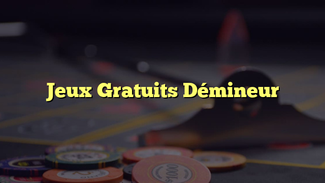 Jeux Gratuits Démineur