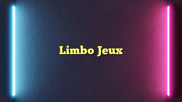 Limbo Jeux